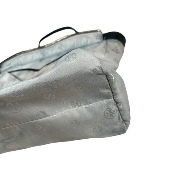 Tory Burch Black Clay Shopper Tote Pebble Leather - Picture 13 of 15